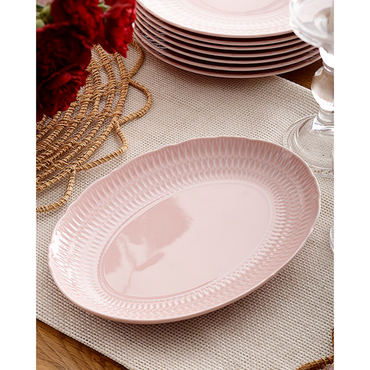 Półmisek 34 cm Sofia Różana LB07