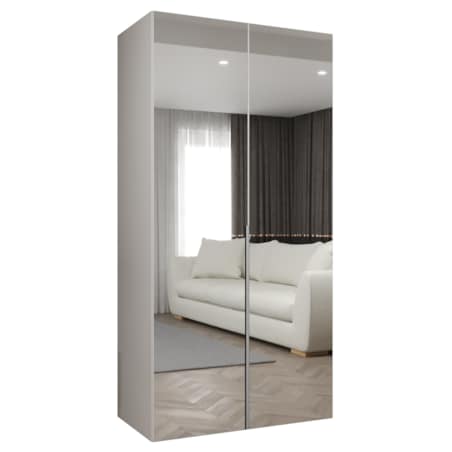 Szafa uchylna otwierana ALICANTE 3 100 wys. 202 cm Biały + u. Kaszmir