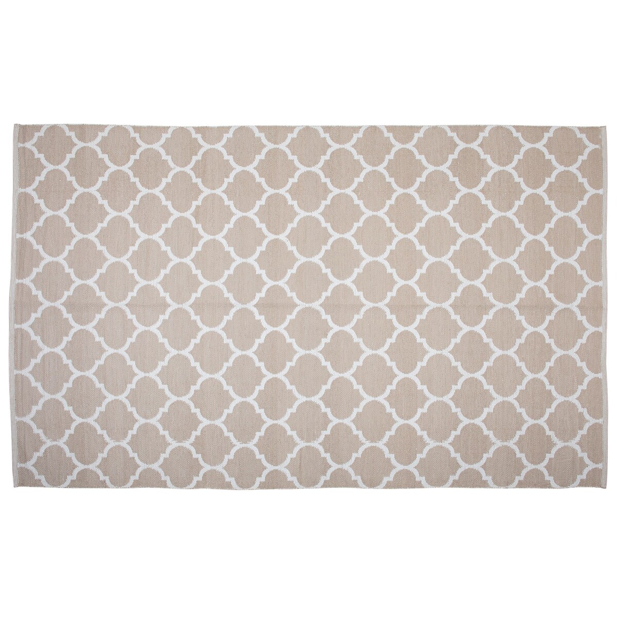 Dywan zewnętrzny dwustronny 160 x 230 cm beżowy AKSU