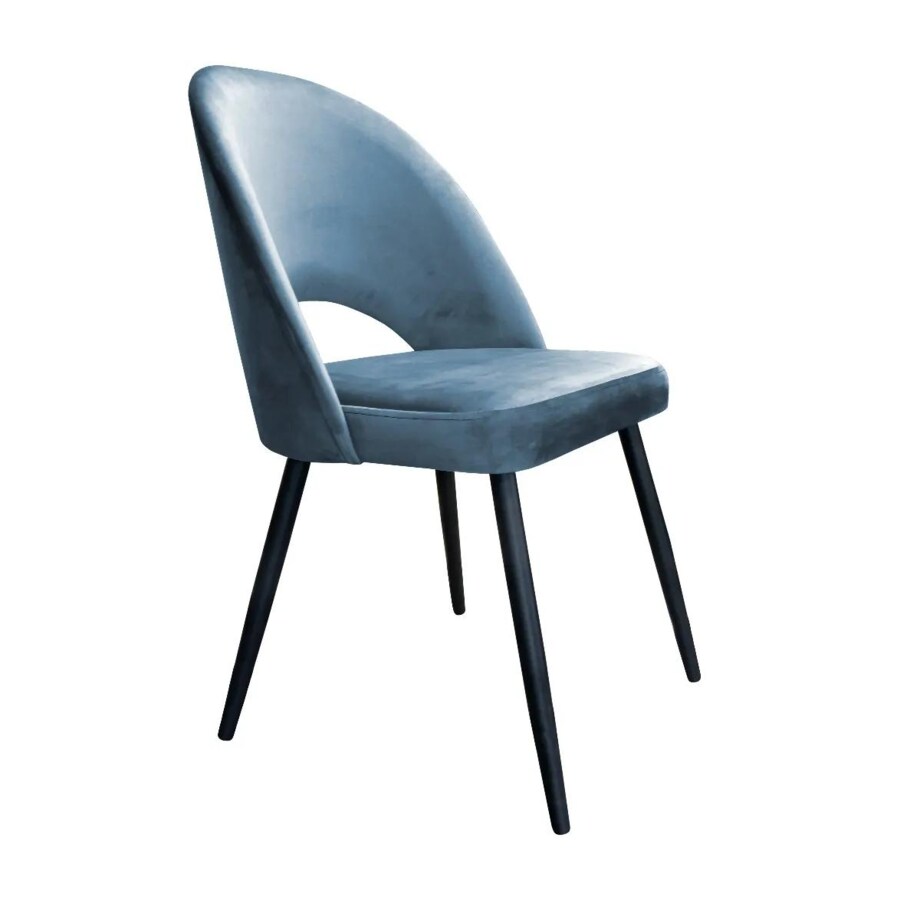 Krzesło ISKAR BL VELVET szare