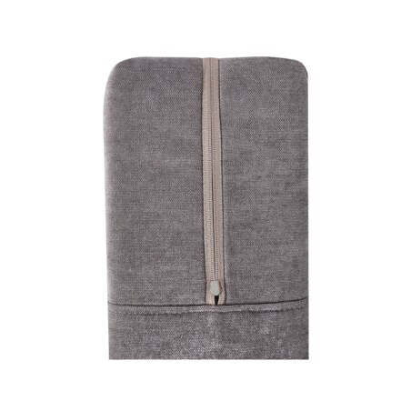 Łóżko kontynentalne z pojemnikami 180 x 200 cm beżowoszare MINISTER