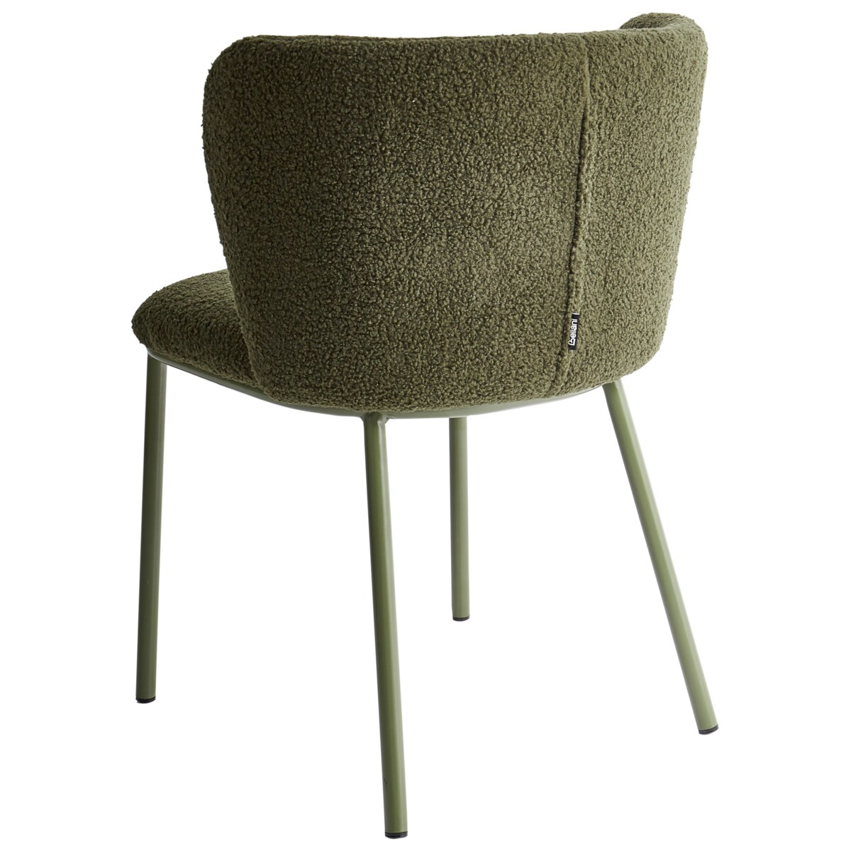 Zestaw 2 krzeseł do jadalni MINA II Ciemnozielony