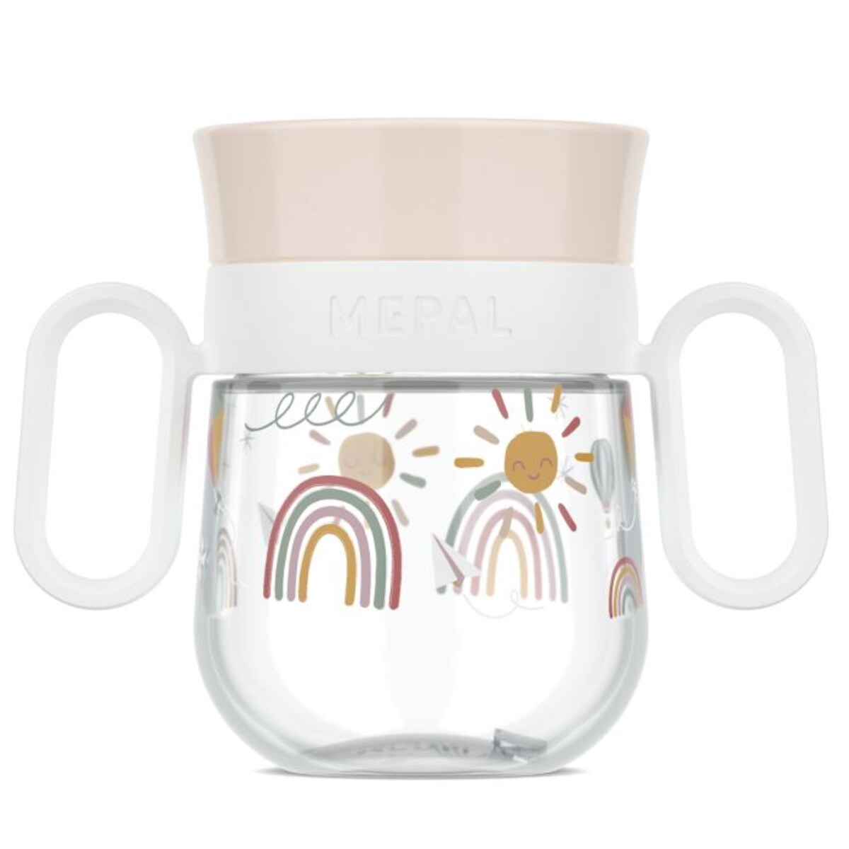 Kubek dziecięcy treningowy do nauki picia Mio 200 ml Sunshine & Rainbow 108018065245