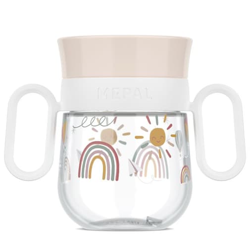 Kubek dziecięcy treningowy do nauki picia Mio 200 ml Sunshine & Rainbow 108018065245