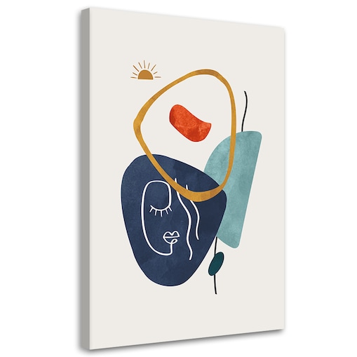 Obraz na płótnie, Symbole i kształty boho