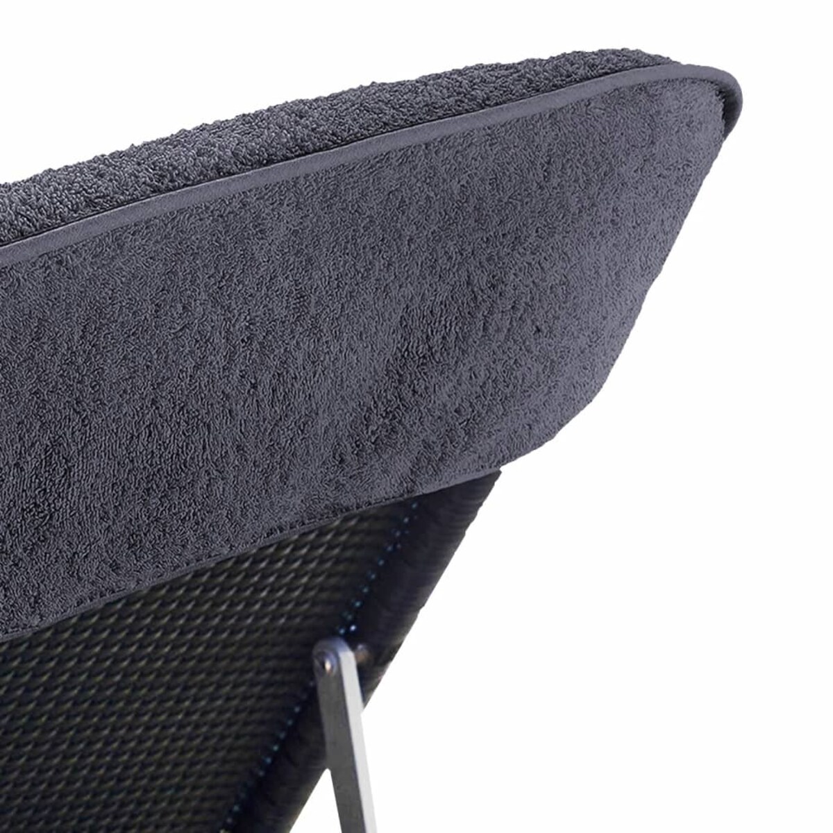 vidaXL Ręczniki plażowe, 4 szt., antracytowe, 60x135 cm, 400 g/m²