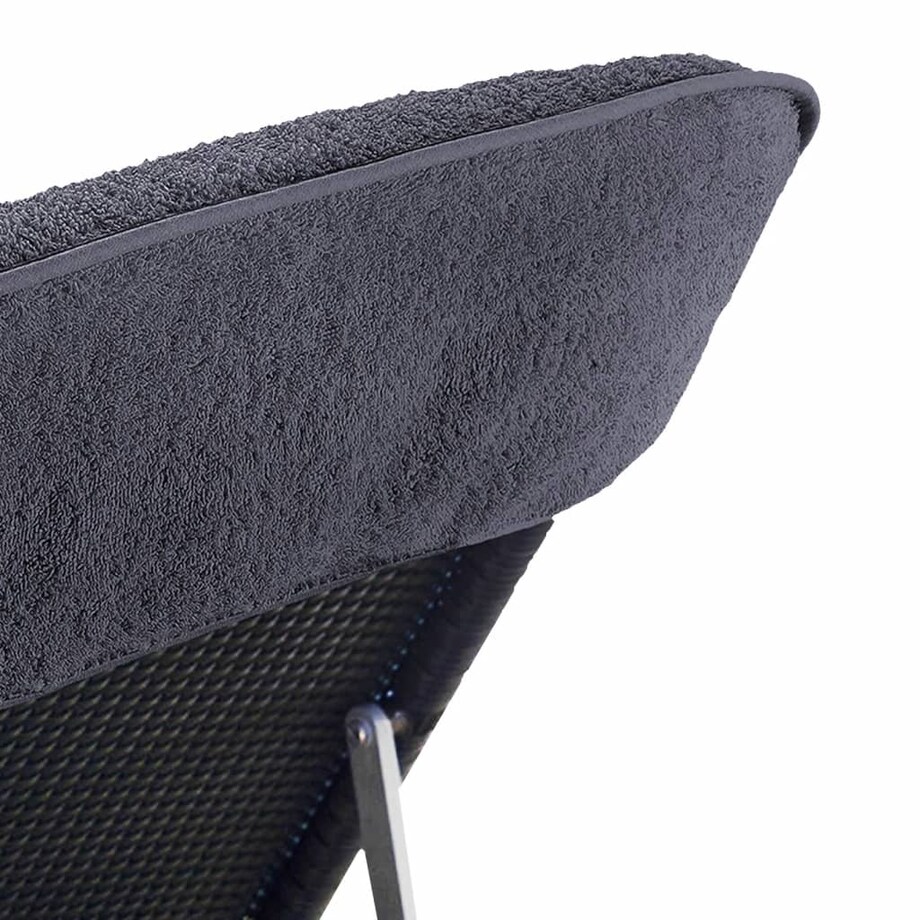 vidaXL Ręczniki plażowe, 4 szt., antracytowe, 60x135 cm, 400 g/m²