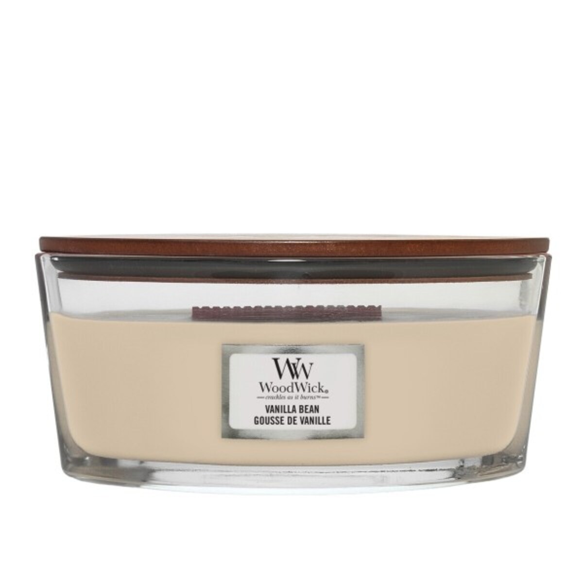 WoodWick świeca Elipsa VANILLA BEAN