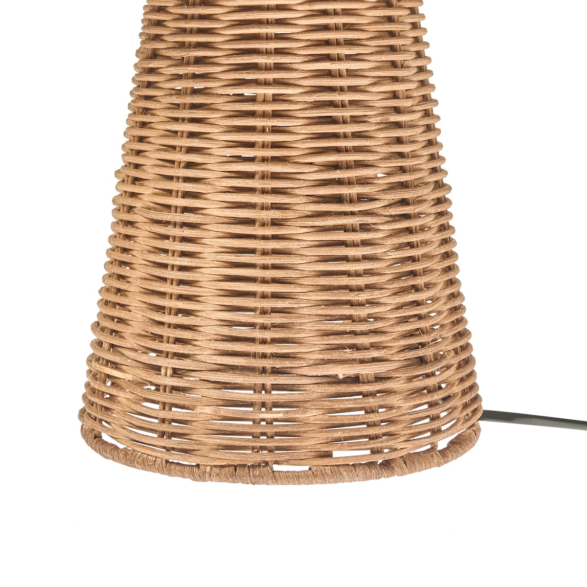 Lampa stołowa Grzybek ALERO Rattan Naturalny