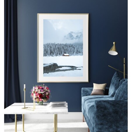 Poster Story, Plakat, Obraz - Zimowy Krajobraz, wymiary 42 x 60 cm