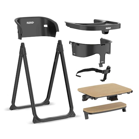 NENO SAPORI Black Wielofunkcyjne krzesełko do karmienia 4w1