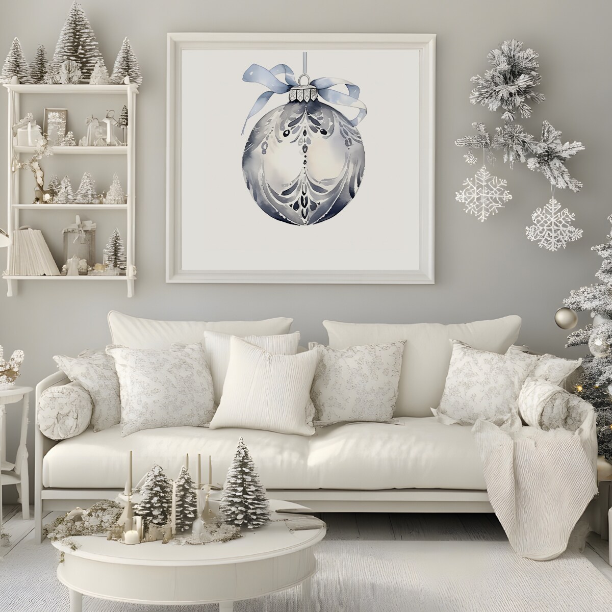 Plakat bombka 50cm x 50cm