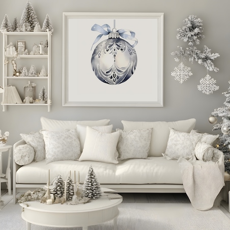 Plakat bombka 50cm x 50cm