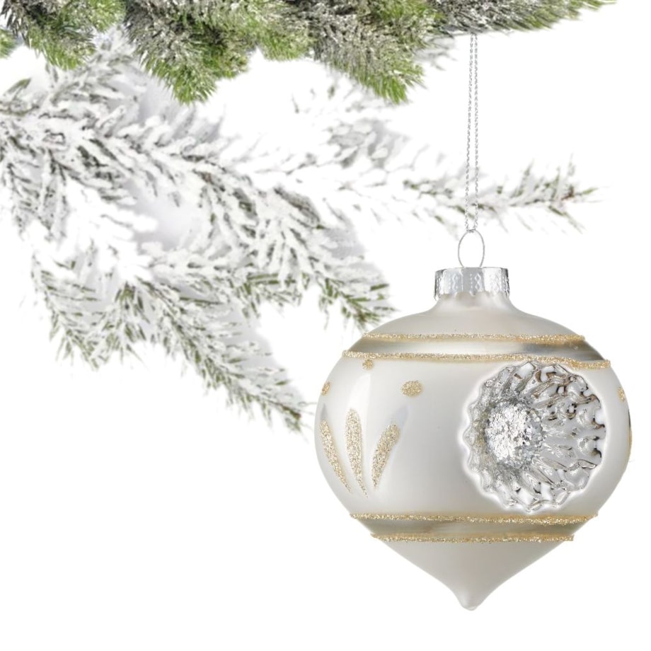 VILLA ITALIA Bombka szklana z reflektorem 8 cm