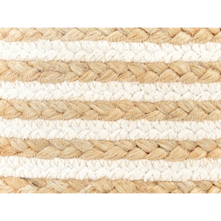Puf z juty 40 cm beżowa RESAFA