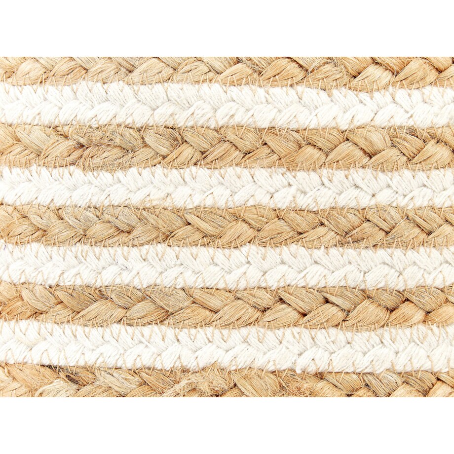 Puf z juty 40 cm beżowa RESAFA