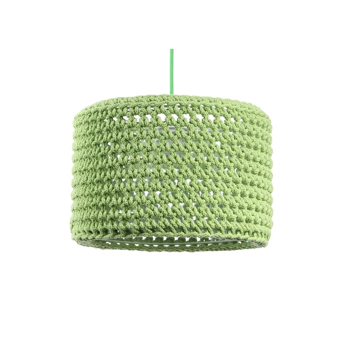 Lampa wisząca COTTON 25 zielona