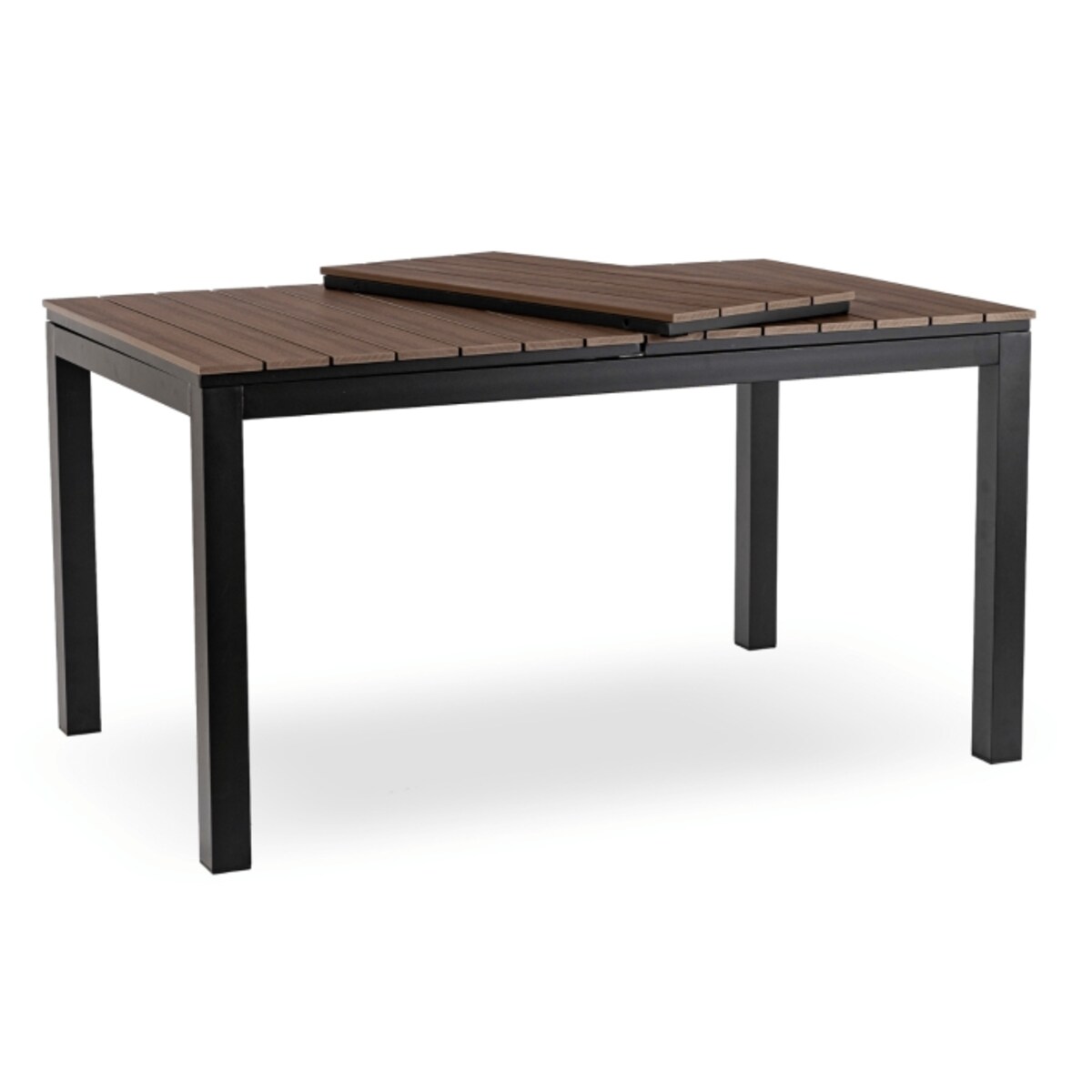 Zestaw Mebli Ogrodowych Na Taras Ogród Technorattan Czarny Orzech