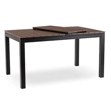 Zestaw Mebli Ogrodowych Na Taras Ogród Technorattan Czarny Orzech