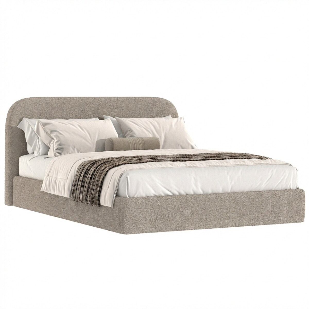 Łóżko Tapicerowane Bellagio 160X200 Stelaż Pojemnik Na Pościel Abriamo 03