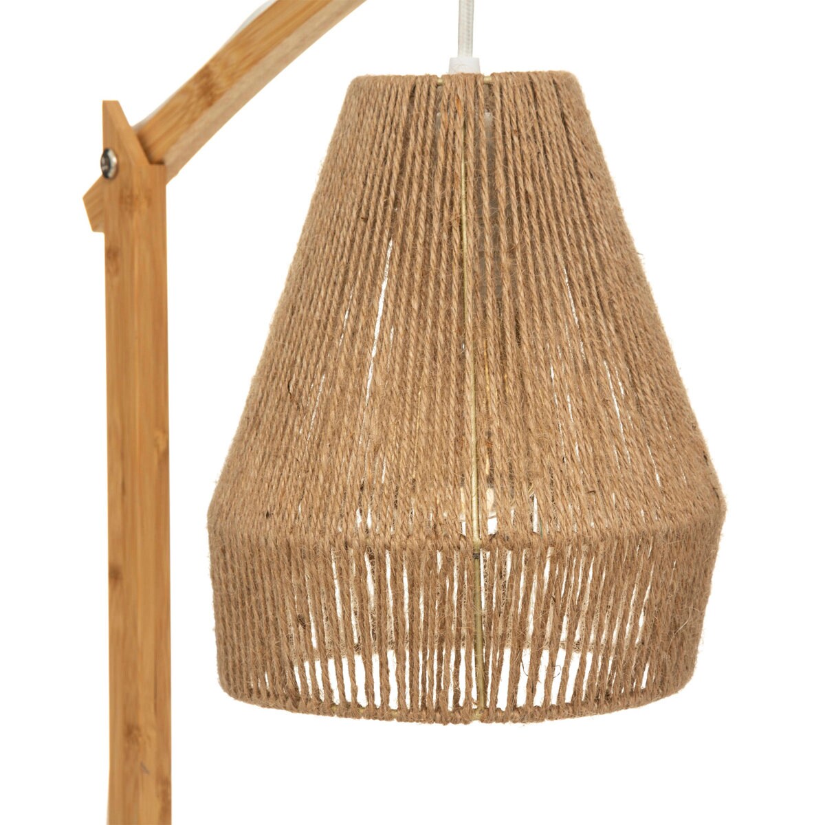 Lampa bambusowa stołowa PALM, 55 cm