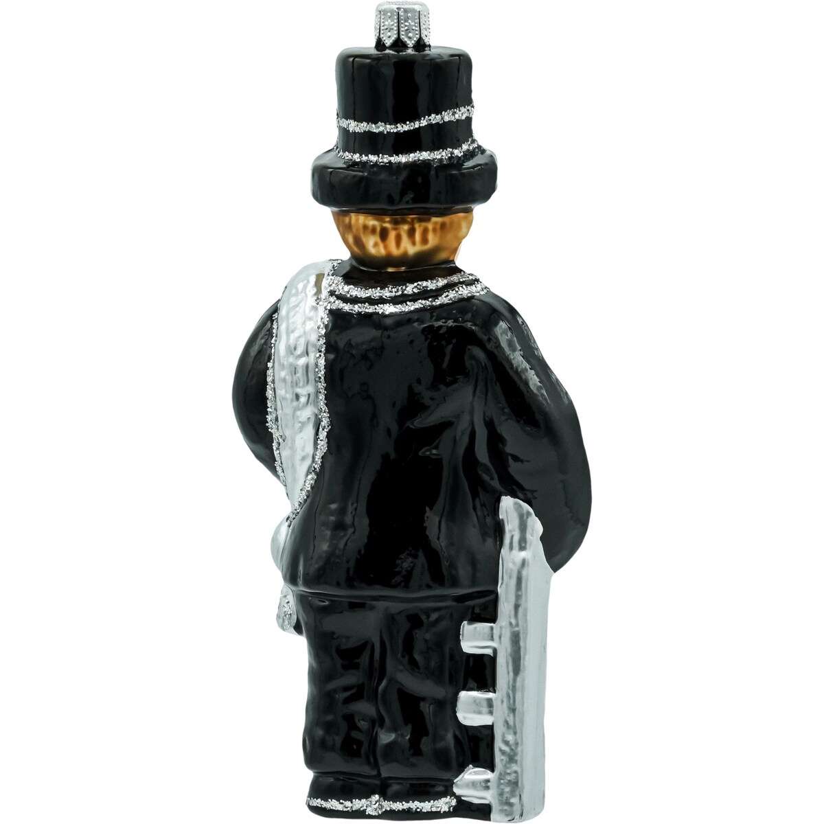 Bombka choinkowa: Kominiarz z drabiną