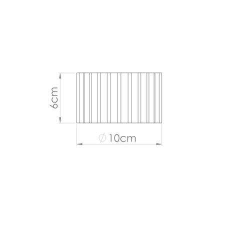 Plafon AURA 1 ultramaryna Gx53