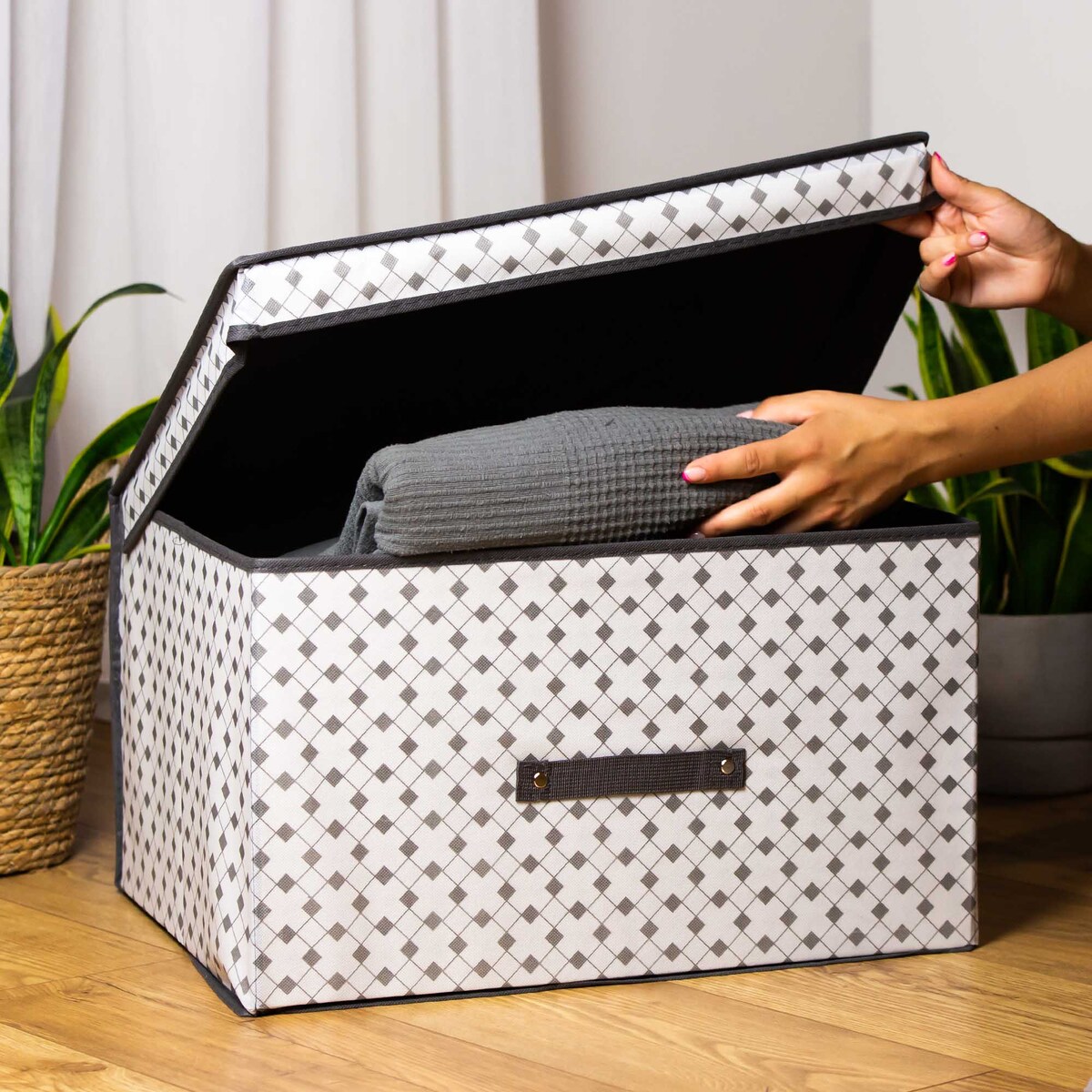 3X Organizer Do Szafy Na Ubrania Pudełko Pojemnik