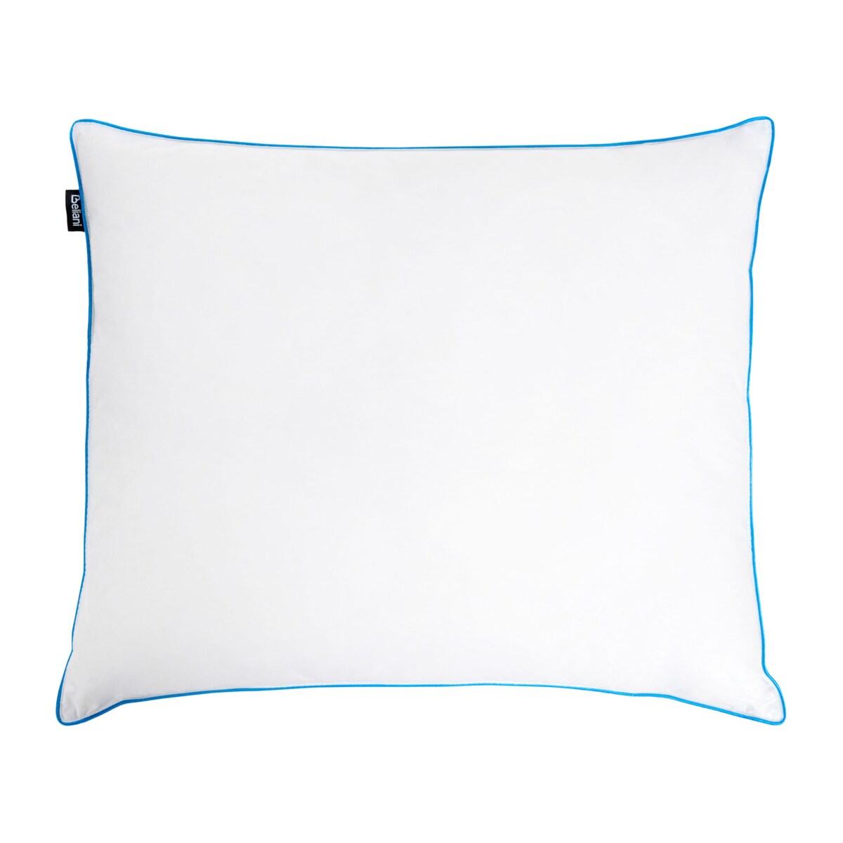 Poduszka ANETO Wysoka Kacze pióra i puch 50 x 60 cm Biały