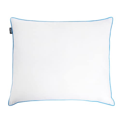 Poduszka ANETO Wysoka Kacze pióra i puch 50 x 60 cm Biały