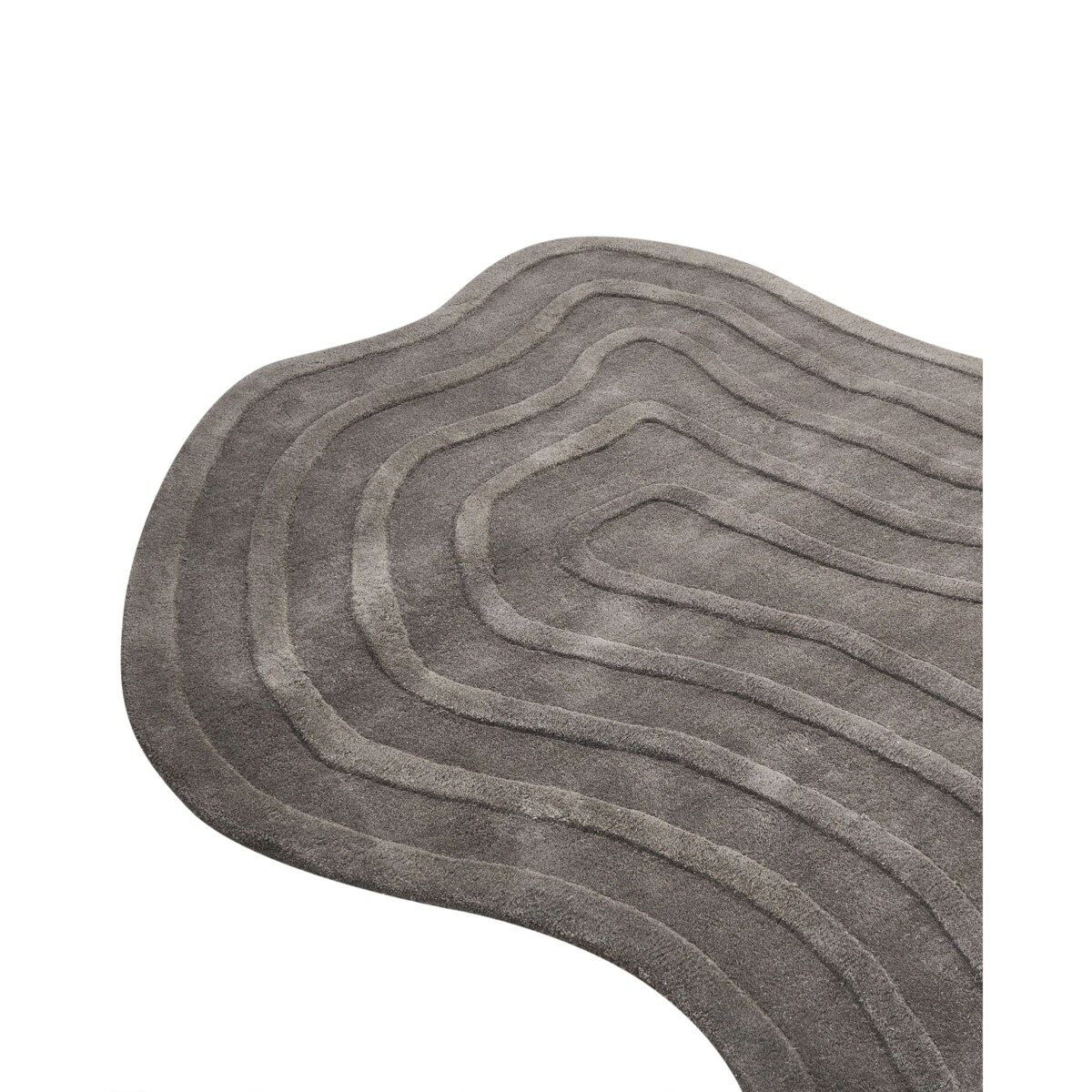 Dywan SATNA Beżowoszary 160 x 230 cm Wełna