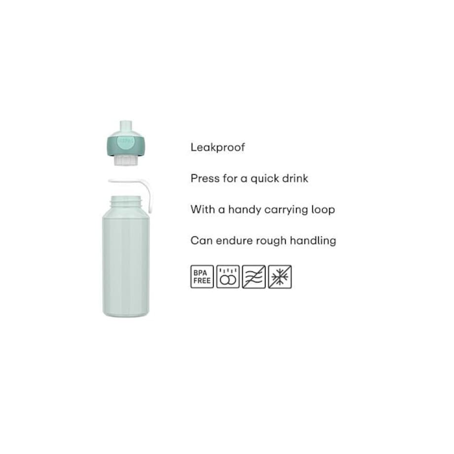 Butelka dla dzieci pop-up Campus 400 ml Cool Pink 107410074100