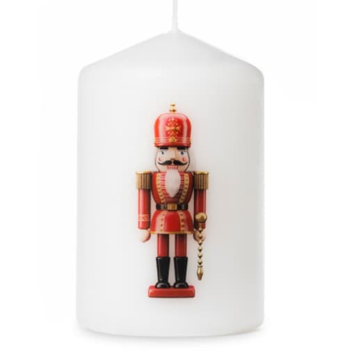 Świeca świąteczna – Dziadek do Orzechów, idealna na prezent