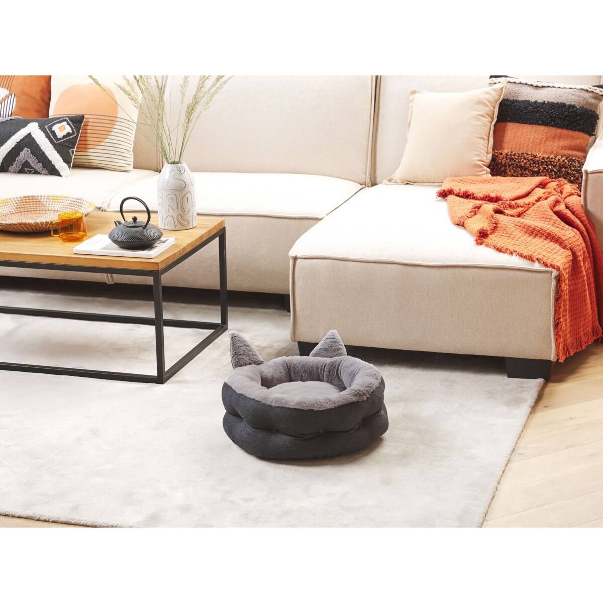 Legowisko 45 x 45 cm szare KEPEZ