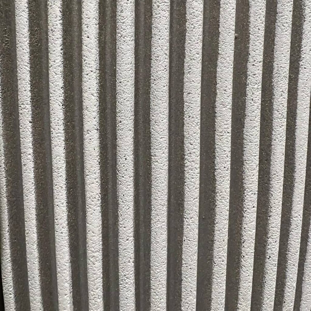 Capi Elegancka donica Groove, 34x46 cm, kolor kość słoniowa