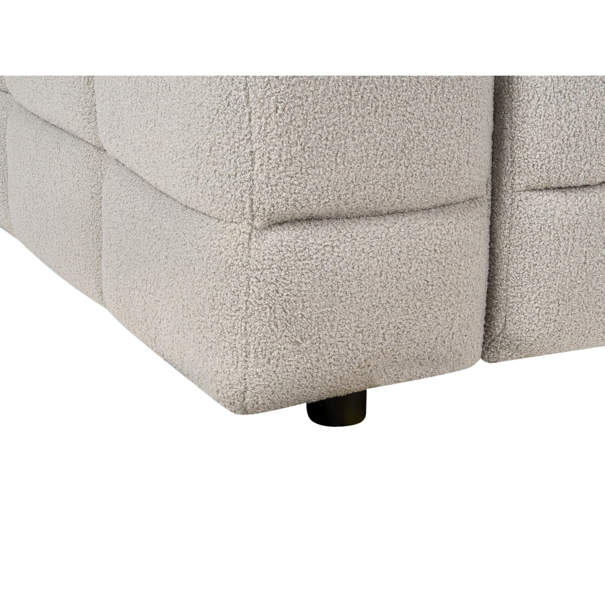 Sofa 3-osobowa boucle szara MULLOLA