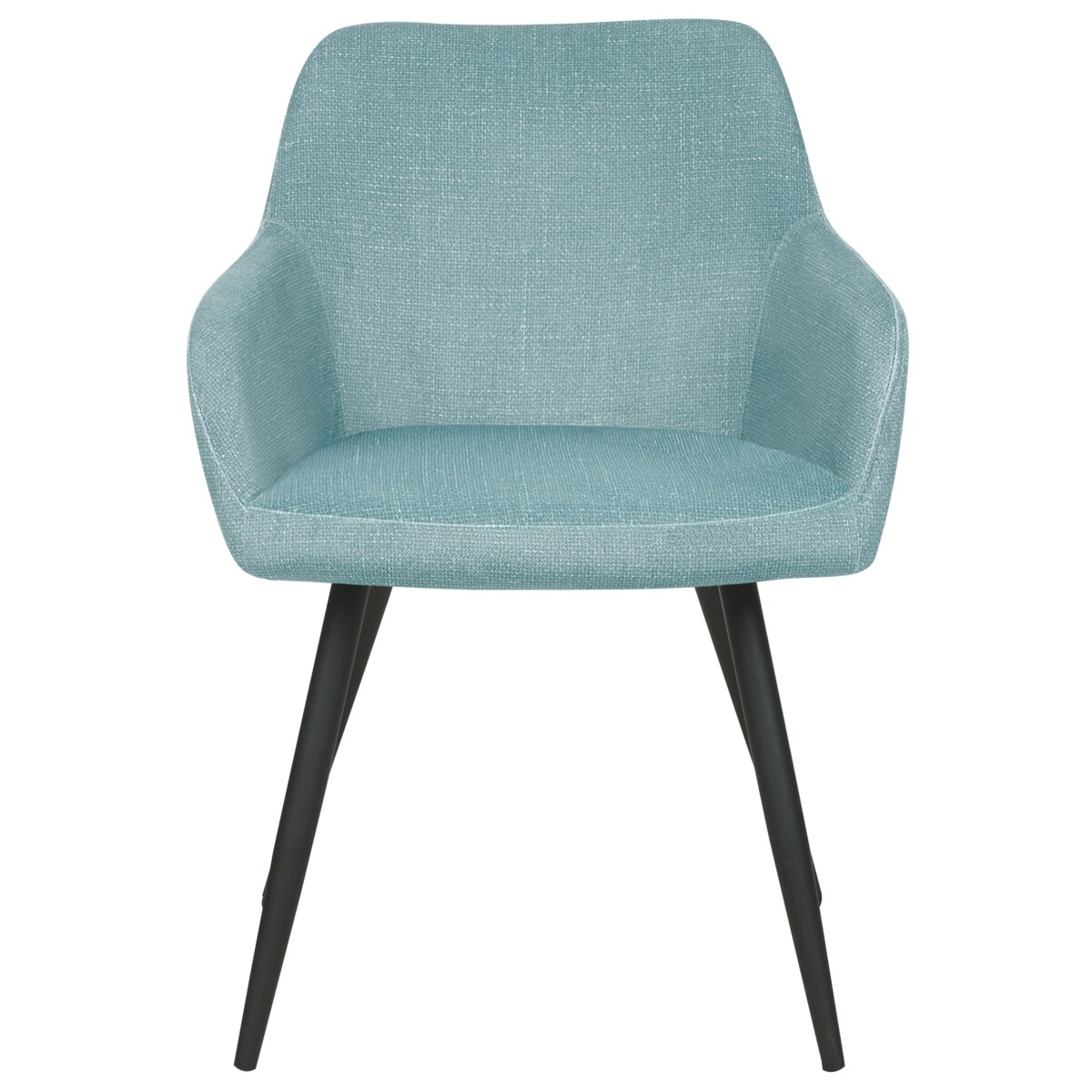 Zestaw 2 krzeseł do jadalni jasnoniebieski CASMALIA