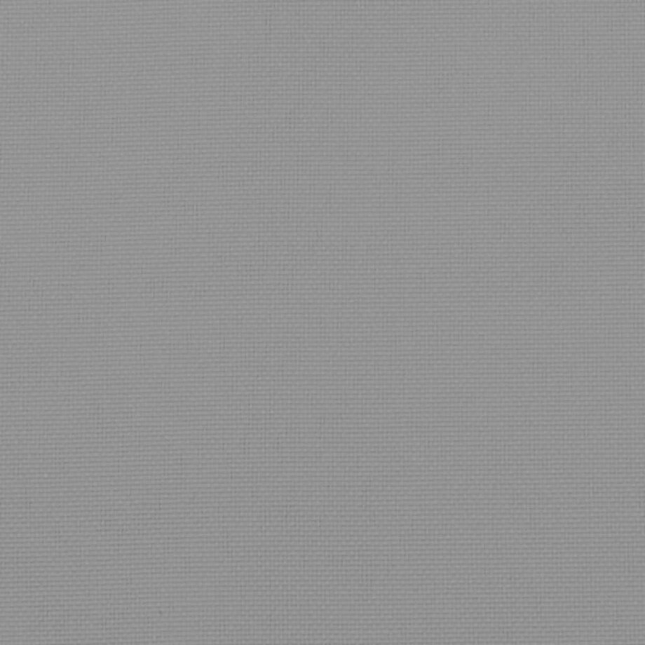 vidaXL Poduszki na krzesła, 6 szt., szare, 40x40x7 cm, tkanina