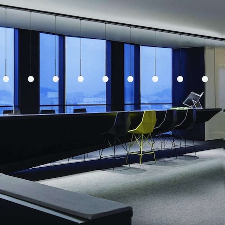 LAMPA wisząca Ota I Track Orlicki Design metalowa OPRAWA zwis do systemu szynowego 1-fazowego czarny matowy biały