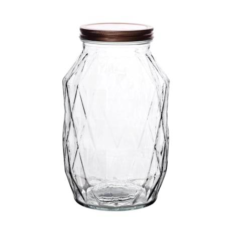 BASIC KITCHEN Słój diamentowy 10,5x17xh26,2cm