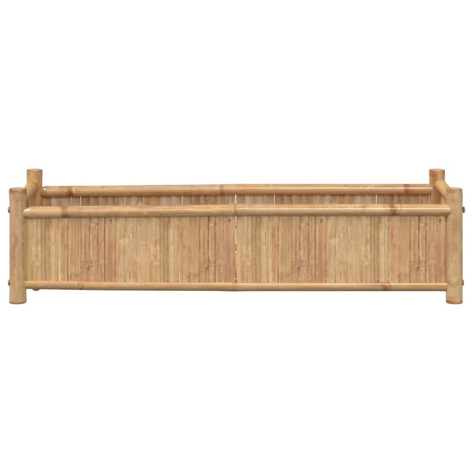 vidaXL Donica, 100x30x25 cm, bambusowa