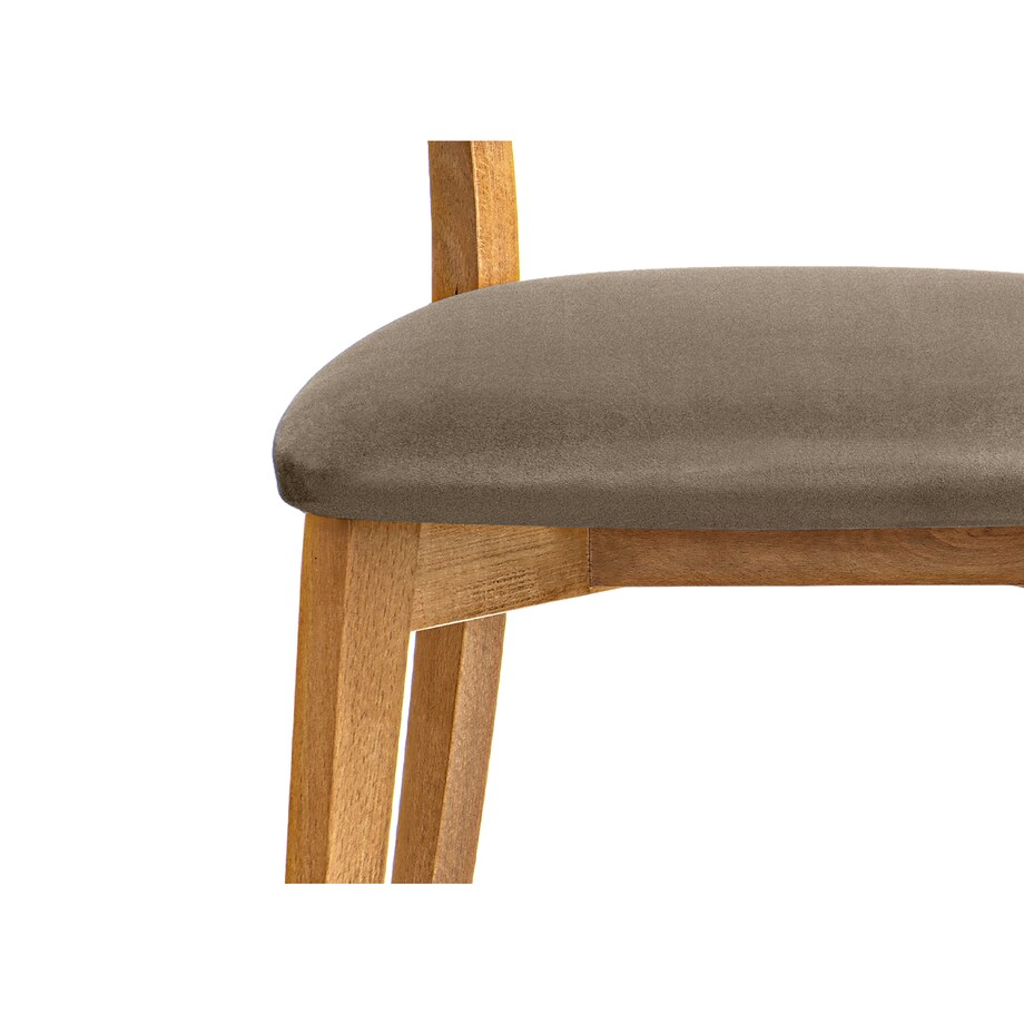 KONSIMO LYCO loftowe krzesła 2 sztuki beżowe