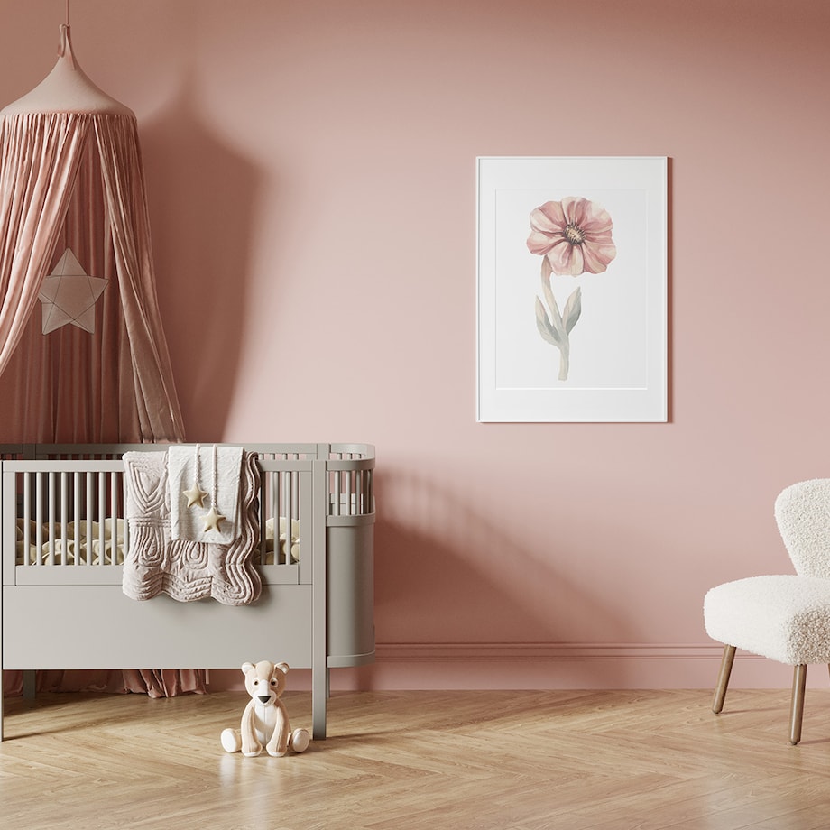 Plakat dla dzieci Kwiat 1 20X30