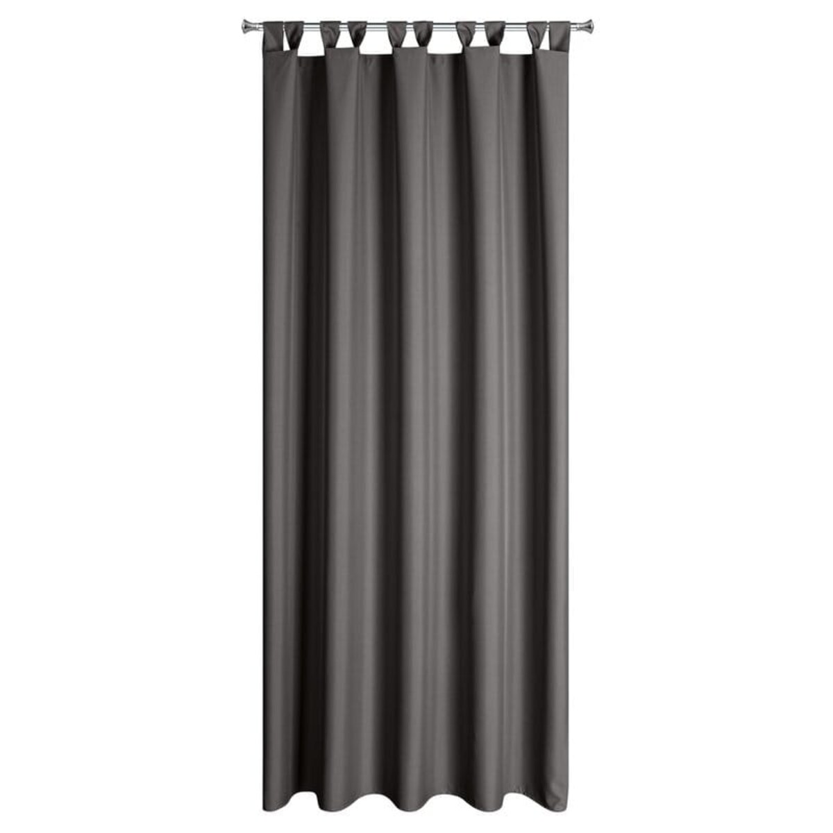 Zasłona Ogrodowa Tarasowa Wodoodporna na Szelkach 155 x 200 Ciemnoszara