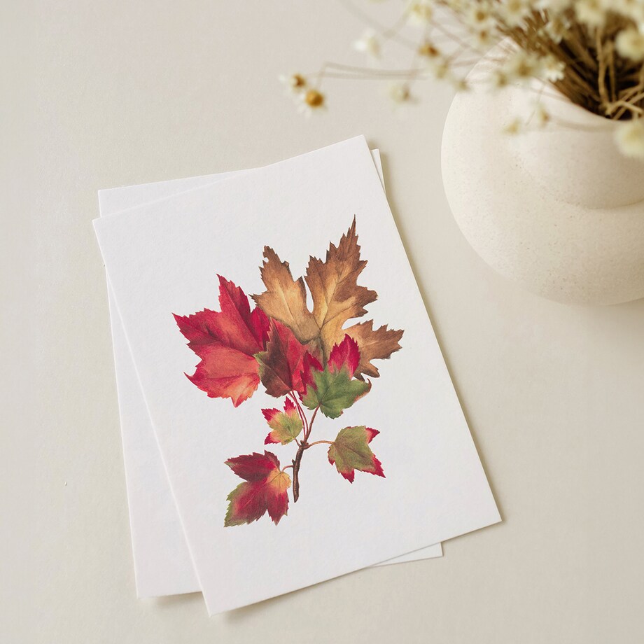 Plakat Jesienne liście #2 21x30cm