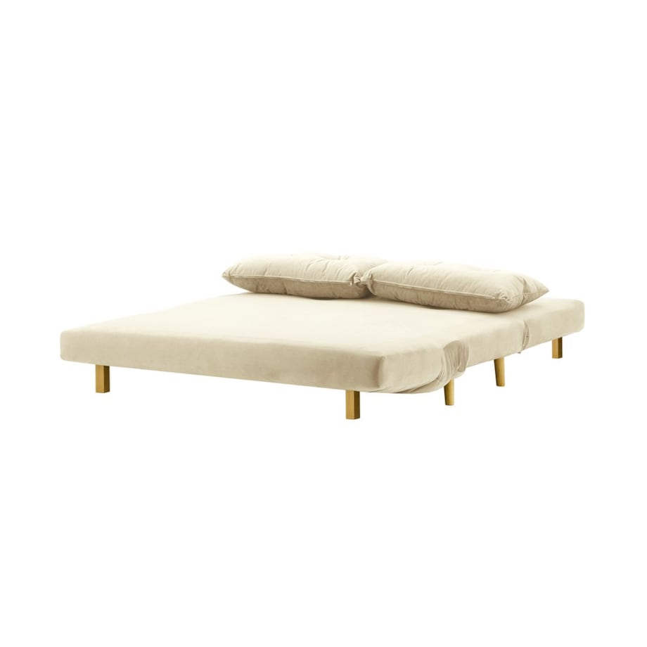Sofa rozkładana Flic 120 cm-Velluto 2-like oak