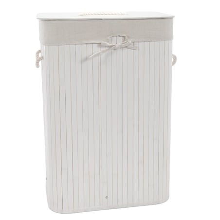 Kosz na pranie 60x40x30 cm 72 litry LAVAGG biały