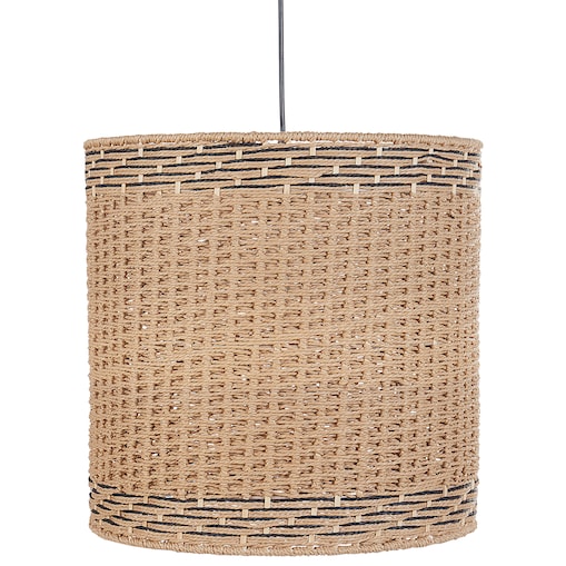 Lampa wisząca LUAPULA Papierowa plecionka Naturalny