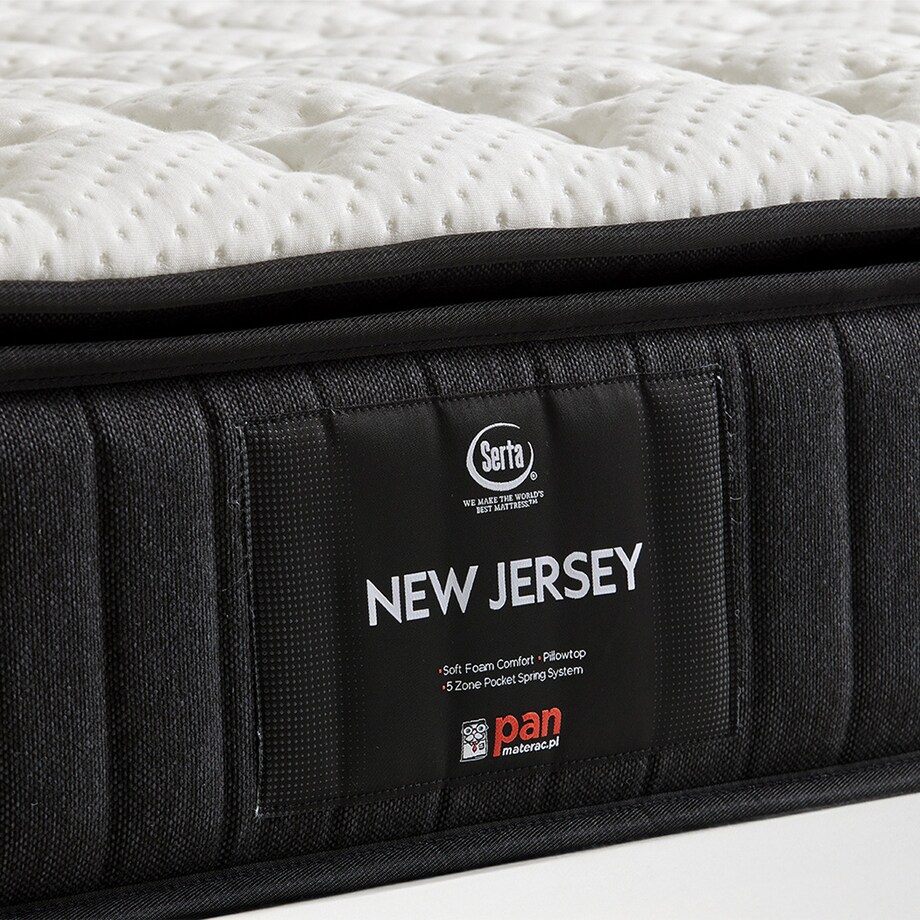Materac hybrydowy 120x200 model NEW JERSEY marki PAN MATERAC sprężynowy