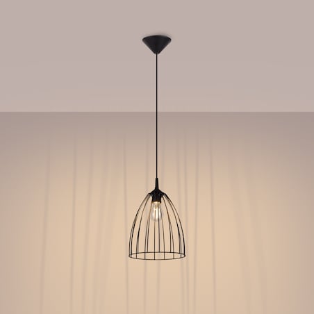 Lampa wisząca RITZ czarna
